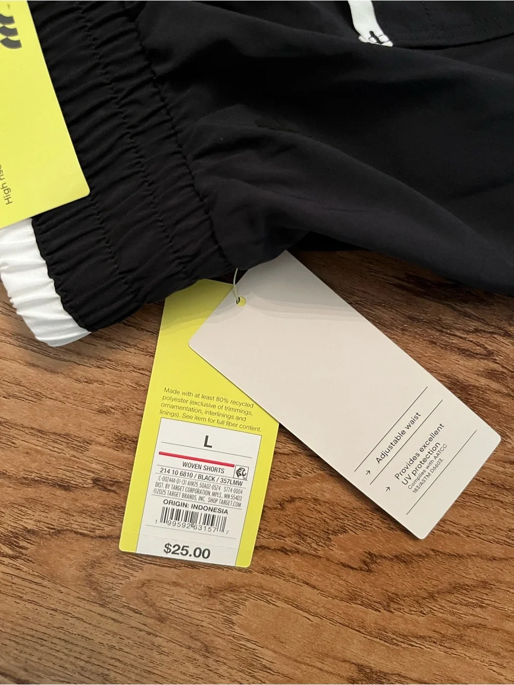 NWT All in Motion Active Light Travel Shorts